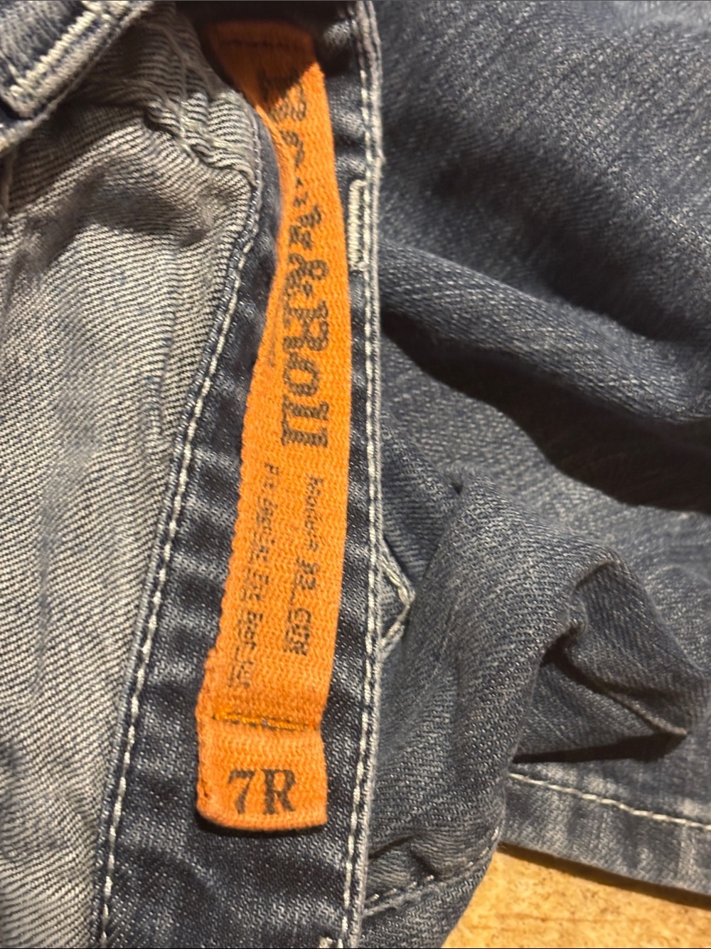 Rock&RollClassic Straight-Leg Blue Jeans cowboy - Picture 8 of 12